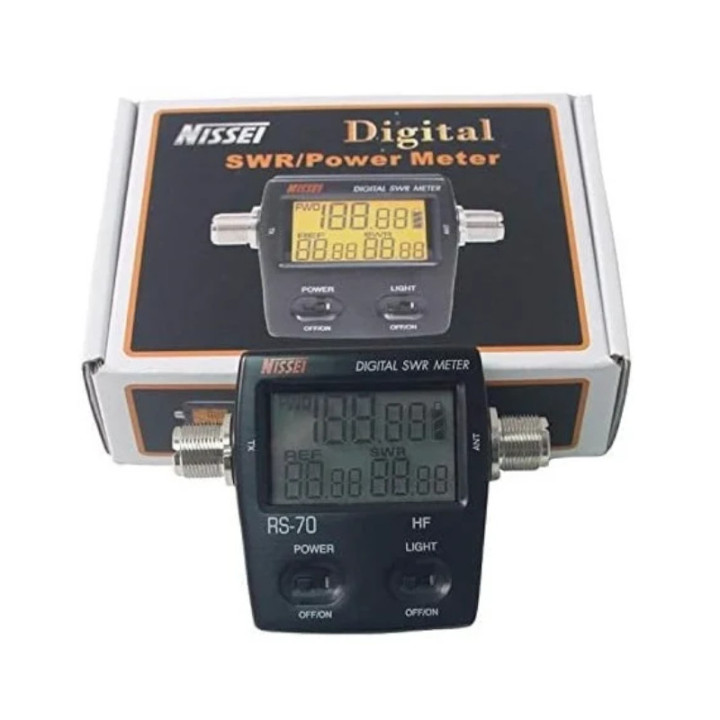 Nissei RS-70MAX Medidor de onda estacionarias / Watímetro