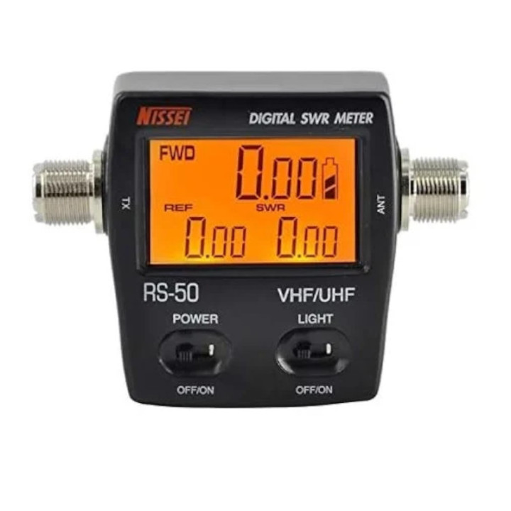 Nissei RS-50MAX Medidor digital de ondas estacionarias / Watímetro