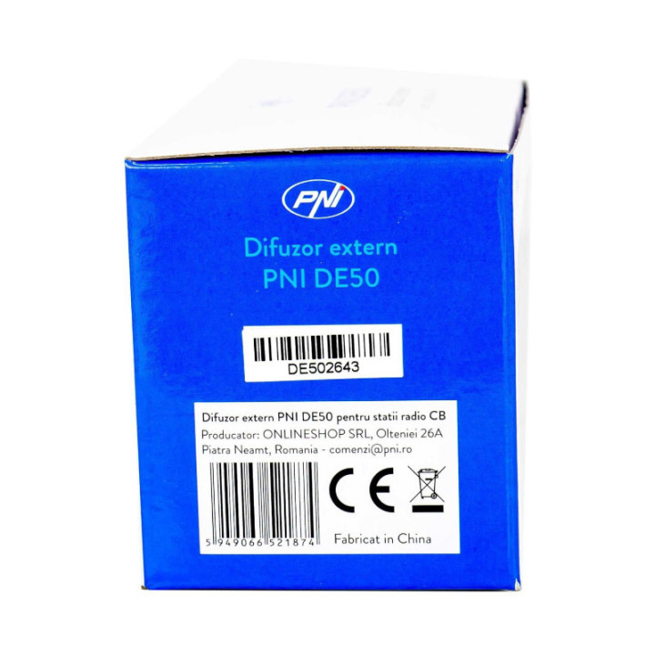 PNI DE50 Altavoz externo 5W