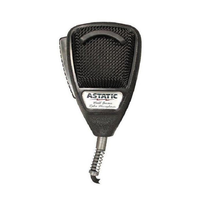 Astatic 636L RB (MATTE) Micrófono de CB dinámico 4 PIN