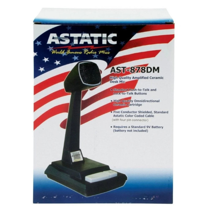 Astatic AST-878DM Micrófono de CB sobremesa