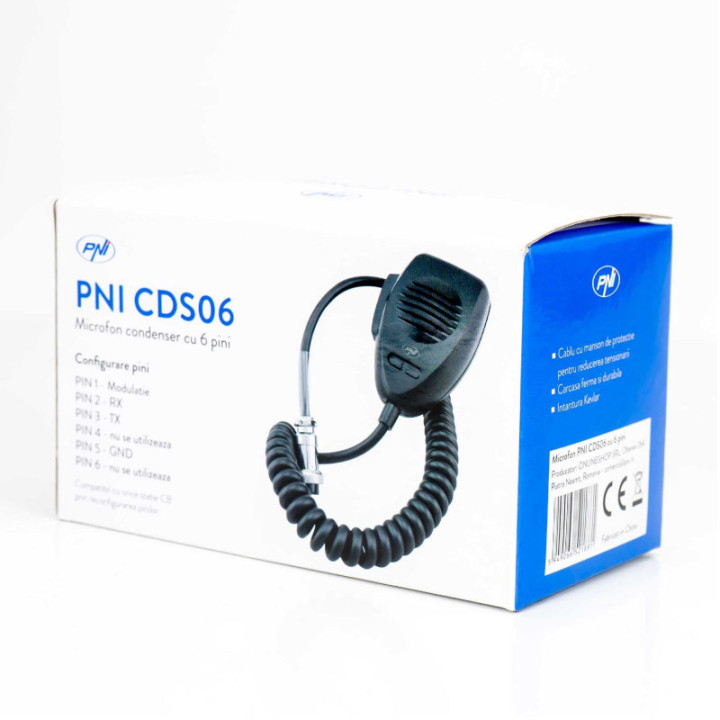 PNI CDS06 Micrófono de mano 6 PIN