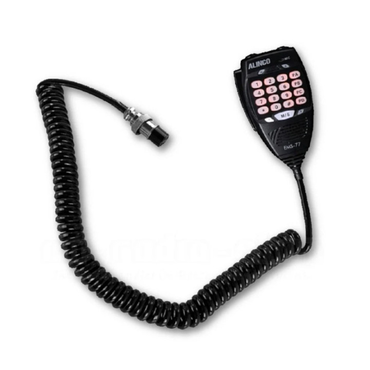 ALINCO EMS-77 Micrófono de mano DTMF 8 pins