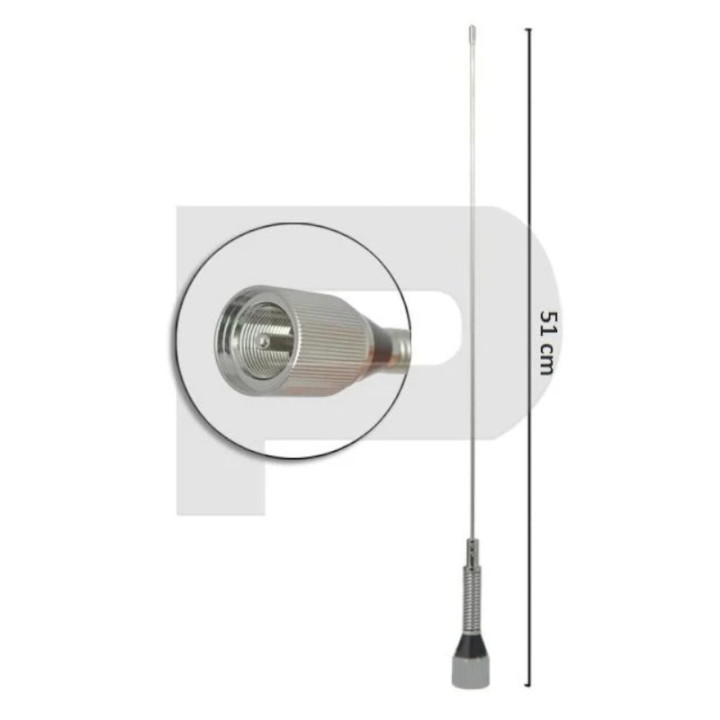 Diamond M150GSA Antena móvil VHF con muelle