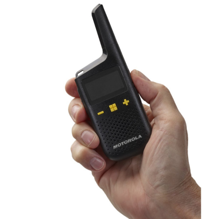 Pack Walkies MOTOROLA XT185 con bases de carga y micro-auriculares