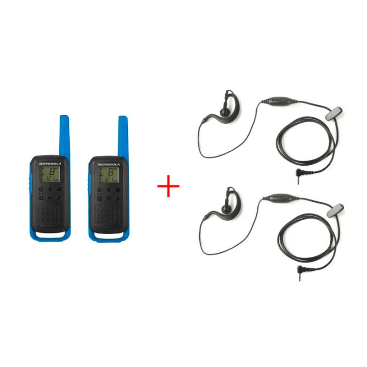 Pack Motorola T62 + microauriculares Jetfon MA-1708