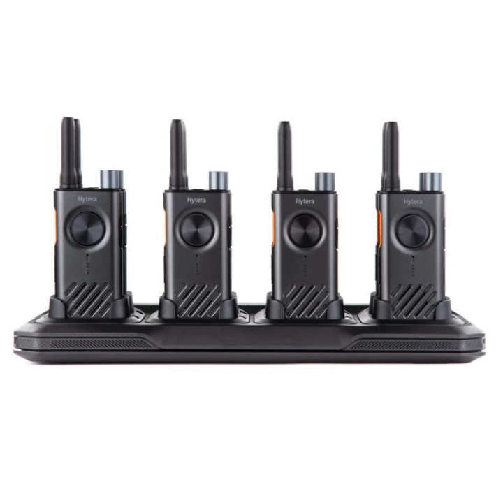 Pack 8 Hytera S1 UHF (Gris) + cargador múltiple
