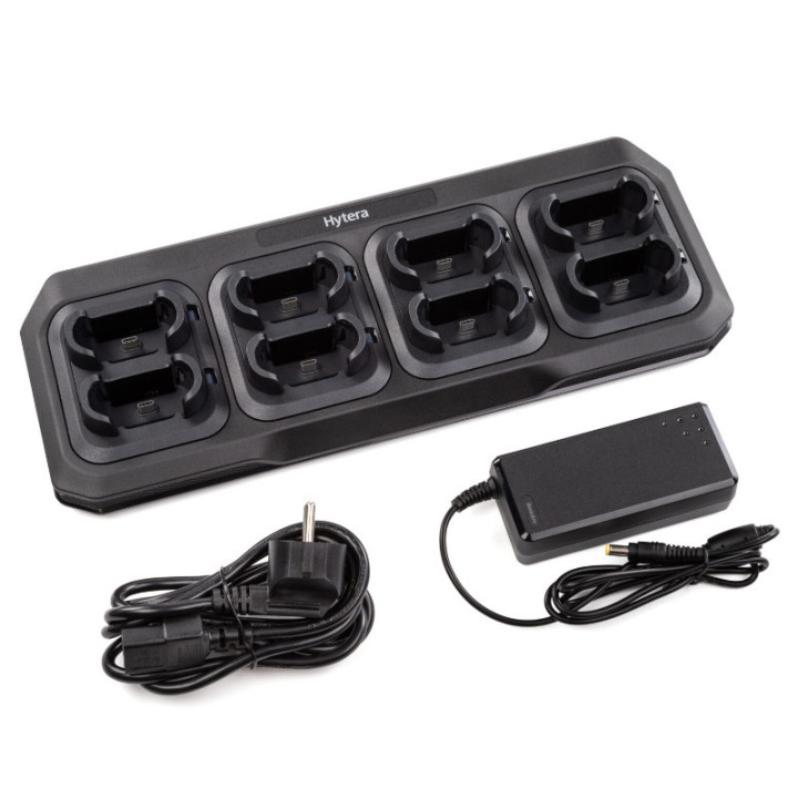 Pack 8 Hytera S1 LF PMR-446 (Blanco) + cargador múltiple