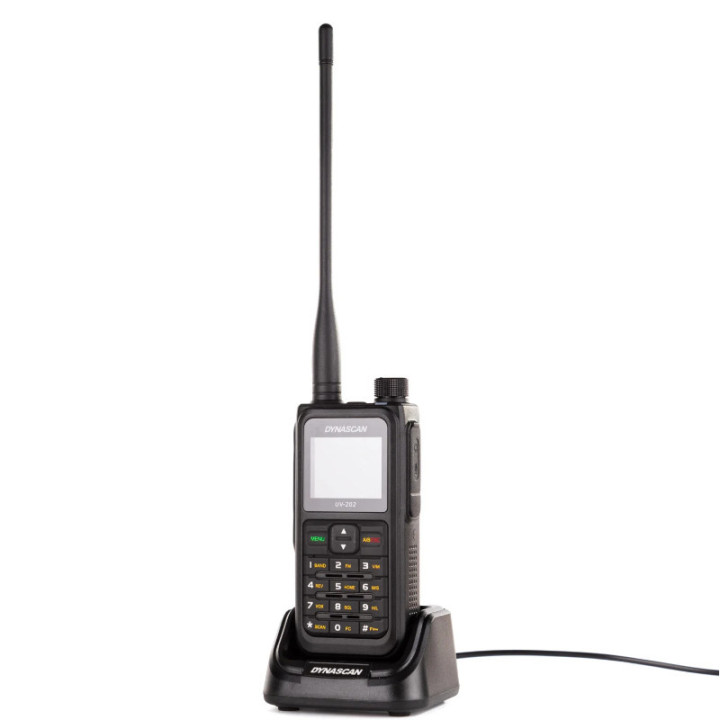 Dynascan UV-202 Walkie doble banda radioaficionado