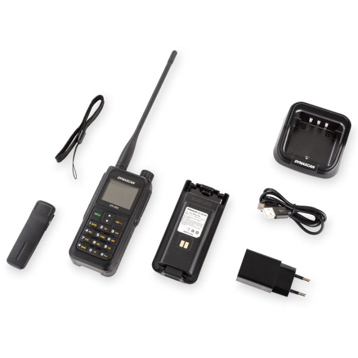 Dynascan UV-202 Walkie doble banda radioaficionado