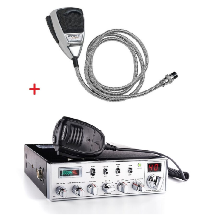 Pack SUPER STAR 3900 + Micrófono ASTATIC 636L-C