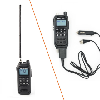 Jopix CB-514 Walkie-Talkie de CB con kit para automóvil