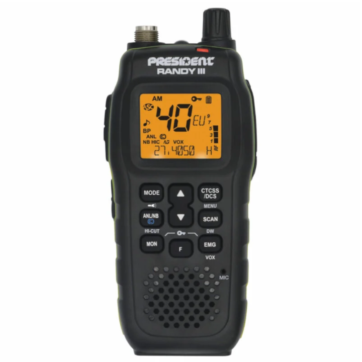 President Randy III Walkie CB 27 MHz