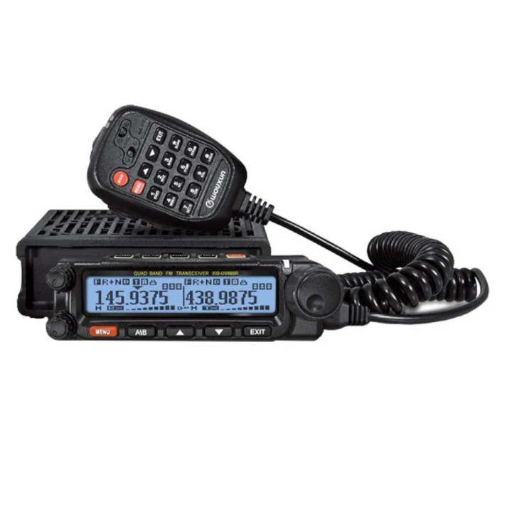 Wouxun KG-UV980P Emisora radioaficionado 4 bandas TX y 7 bandas RX