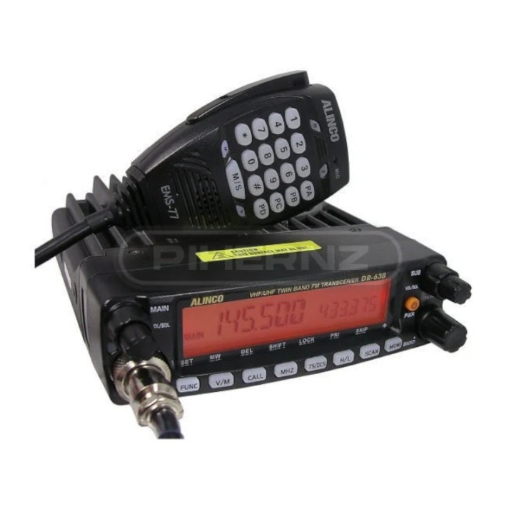 Alinco DR-638HE Emisora doble banda para radioaficionado
