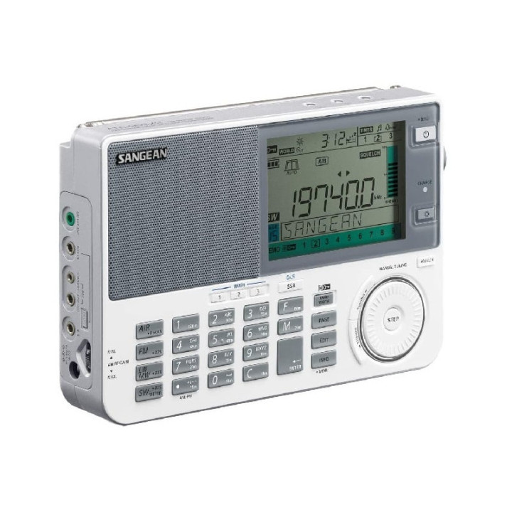 Sangean ATS-909X2 Blanco receptor multibanda SSB y banda aérea