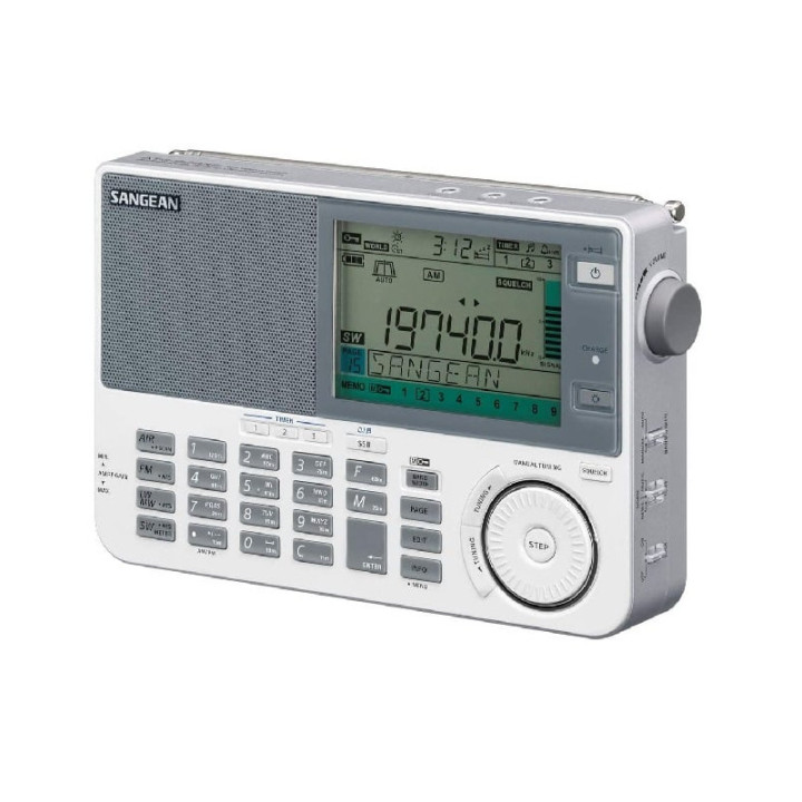 Sangean ATS-909X2 Blanco receptor multibanda SSB y banda aérea