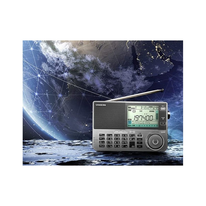 Sangean ATS-909X2 Negro receptor multibanda SSB y Banda aérea