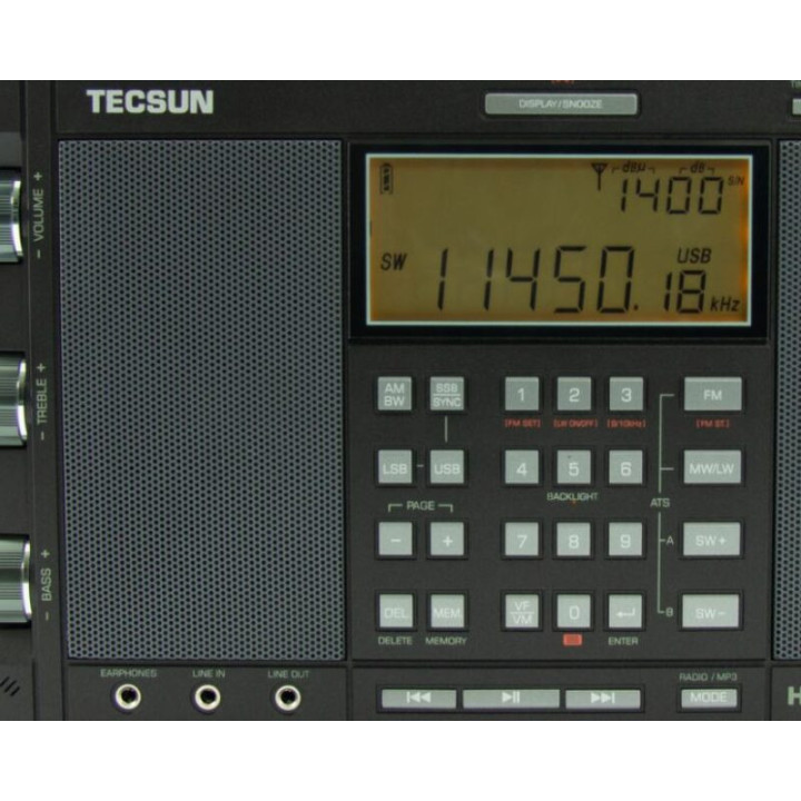 Tecsun H-501X Receptor multibanda estéreo con SSB