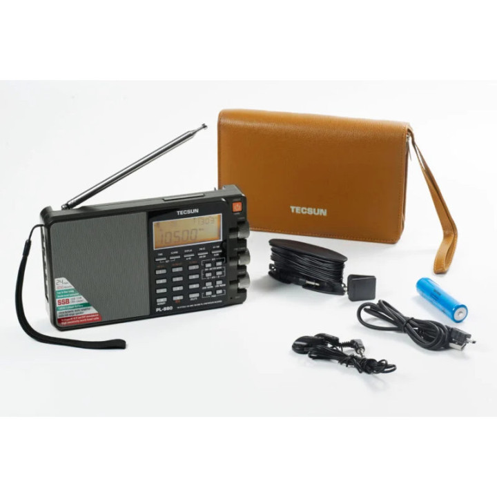 Tecsun PL-880 Receptor multibanda AM, FM, SW, LW, SSB