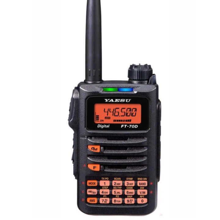 Yaesu FT-70DE Walkie doble banda analógico y digital