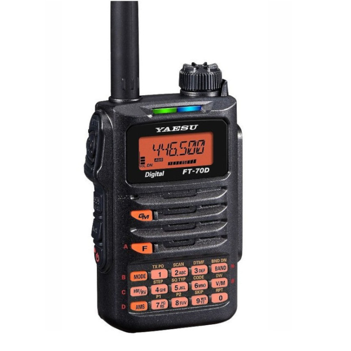 Yaesu FT-70DE Walkie doble banda analógico y digital