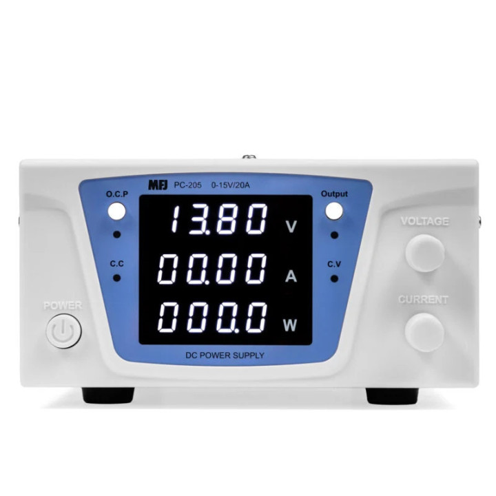MFJ PC-205 Fuente de alimentación 20A regulable