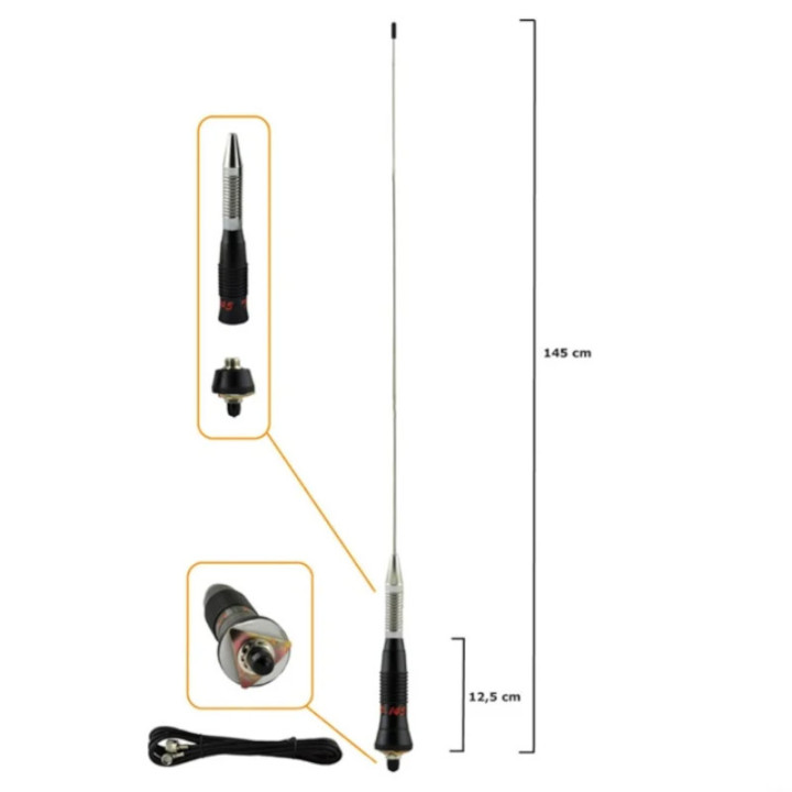 Antena CB Super Star P-145 Trucker